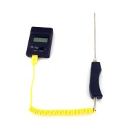 high temperature handheld k type thermocouple with digital thermometer