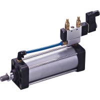 Pneumatic cylinder air cylinder with valve