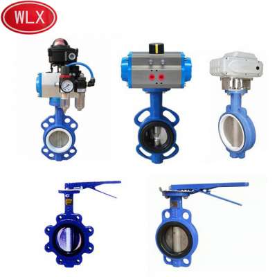 Customizable stainless steel motorized butterfly valve